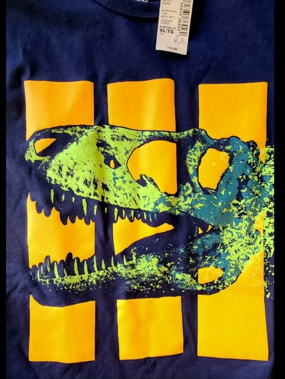 Boys tshirt T-Rex XL NEW